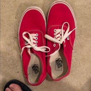 Red vans